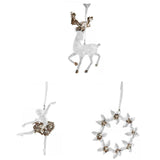 Maxbell Christmas Tree Pendant Winter Theme for Anniversary Birthday Fireplace