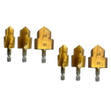 Maxbell 6Pcs PPR Lifting Stepped Drill (20mm+25mm+32mm)x2