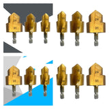 Maxbell 6Pcs PPR Lifting Stepped Drill (20mm+25mm+32mm)x2