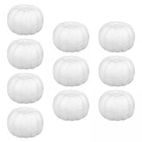 Maxbell 3x10x White Foam Pumpkins Props Crafts for Halloween School Project Birthday