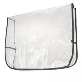 Maxbell 2xChair Back Cover Waterproof Styling Chair for Beauty Center Hairdressing SPA Black Square L