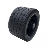 Maxbell 2x4inch Wide Wagon Cart Wheel PP Tires Sturdy Diameter 6.3inch for Wheelbarrow