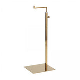 Maxbell 2xHandbag Display Rack Shoulder Bags Purse Stand Multi Purpose for Countertop Gold Mirror