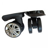Maxbell 2x2Pcs 360 Swivel Luggage Replacement Wheels Suitcase Wheels for Trolleys Bags