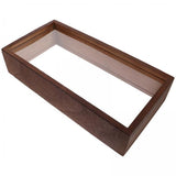 Maxbell 2xShadow Box Picture Frame Dried Flowers Frame Dried Flower Dark Wood Color