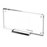 Maxbell 2xPicture Frame Holder with Base Clear Sturdy for Collectors Collection Photos