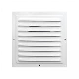 Maxbell 2xAir Vent Cover Aluminum Alloy Air Vent Grille for Campers Wall Bathroom 20cm