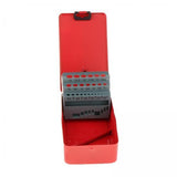 Maxbell 2xTwist Drill Bit Case Professional Iron Conveneint Accessory Drill Bit Holder 25 Slots