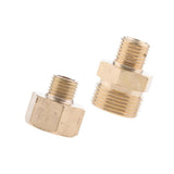 Maxbell 2 Pressure Washer Swivel Brass Hose Adapter Connector