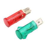 Maxbell Set of 2 220V Indicator Light Lamp -14A Panel Mount