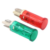 Maxbell Set of 2 220V Indicator Light Lamp -14A Panel Mount