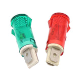 Maxbell Set of 2 220V Indicator Light Lamp -14A Panel Mount