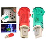 Maxbell Set of 2 220V Indicator Light Lamp -14A Panel Mount