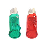 Maxbell Set of 2 220V Indicator Light Lamp -14A Panel Mount