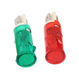 Maxbell Set of 2 220V Indicator Light Lamp -14A Panel Mount