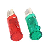 Maxbell Set of 2 220V Indicator Light Lamp -14A Panel Mount