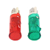 Maxbell Set of 2 220V Indicator Light Lamp -14A Panel Mount