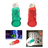 Maxbell Set of 2 220V Indicator Light Lamp -14A Panel Mount