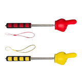 Maxbell 2 Piece Telescopic Teacher Pointer Extendable for Meeting Presentation