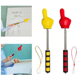 Maxbell 2 Piece Telescopic Teacher Pointer Extendable for Meeting Presentation