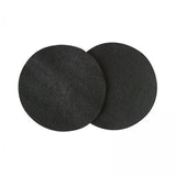 Maxbell 2x2 Pieces Oil Drain Splash Pad Car Oil Changing Transmission Drain Pan Mat Round 45cm