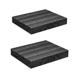 Maxbell Set of 2 Cuttable Foam Insert Drawer Foam Liner for Toolbox Camera Storage
