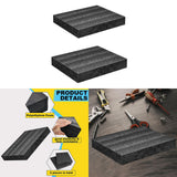 Maxbell Set of 2 Cuttable Foam Insert Drawer Foam Liner for Toolbox Camera Storage
