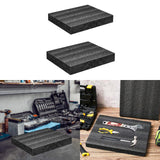 Maxbell Set of 2 Cuttable Foam Insert Drawer Foam Liner for Toolbox Camera Storage
