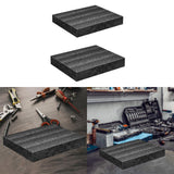 Maxbell Set of 2 Cuttable Foam Insert Drawer Foam Liner for Toolbox Camera Storage