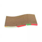 Maxbell 2xCat Scratchers Cardboard Durable Pet Sofa for Indoor Cats Kittens Play Rest