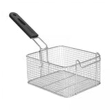 Maxbell 2xFryer Basket with Handle Frying Serving Basket for Barbecue Chips Restaurant 19.7cmx17cmx10cm