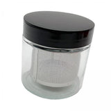 Maxbell 2xDiamond Washing Cup Sieve Jewelry Cleaning Jar for Beads Watch Parts Glasses