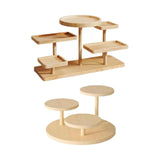 Maxbell 2 Wooden Multi Layer Display Rack Decor Wooden Display Riser