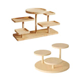 Maxbell 2 Wooden Multi Layer Display Rack Decor Wooden Display Riser