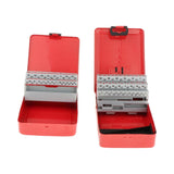 Maxbell 2x Twist Drill Bit Case Professional Iron Conveneint Drill Bit Holder