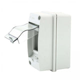 Maxbell 2xPower Distribution Protection Box Waterproof Distribution Box for Hotel Home
