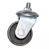 Maxbell 2xGeneric Floor Jack Casters Direct Replace 12mm Stem Horizontal Jack Casters