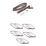 Maxbell Belt Sander Metal Angle Grinder Grinding Bracket for Grinding Groove w Belt