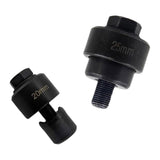 Maxbell 2 Piece Sheet Metal Punch Tool Hole Knockout Die and Punch for Metal