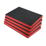 Maxbell 2x4x Tool Box Foam Inserts Practical for Storage Tabletop Miniatures Transport 40cmx33cmx2.5cm