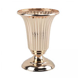Maxbell 2xIron Flower Vase Stem Bunch Gold Bouquet Floral Arrangement Table Decoration height 20cm