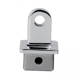 Maxbell 2xSquare Tubing Top Eye End Cap Boat Sliding Cap for Outdoor Awning Kayak 2.74cm