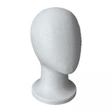 Maxbell 3xMannequin Head Stable Lightweight Wig Display Stand for Jewelry Headwear Hat