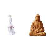 Maxbell Human Statue Figurine for Bedroom Cabinet Desk Bookshelf