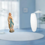 Maxbell Virgin Mary Statue Crafts Decorative Floor Lamp Cover for Home