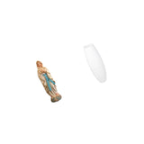Maxbell Virgin Mary Statue Crafts Decorative Floor Lamp Cover for Home