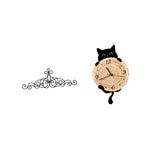 Maxbell Wall Clock Easy to Read Decorative Metal Wall Decor for Farmhouse Office