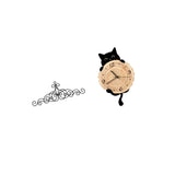 Maxbell Wall Clock Easy to Read Decorative Metal Wall Decor for Farmhouse Office