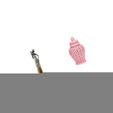 African Tribal Lady Sculpture Figurine Lightweight Home Decor for Hotels Ceramic Porcelain Decorative Jar Vase with Lid Floral Arrangement Ornament Display