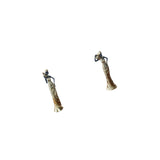 African Tribal Lady Sculpture Figurine Lightweight Vintage Decoration Ornament for Home Hotels Desk Cabinet Bedroom Housewarming Decor